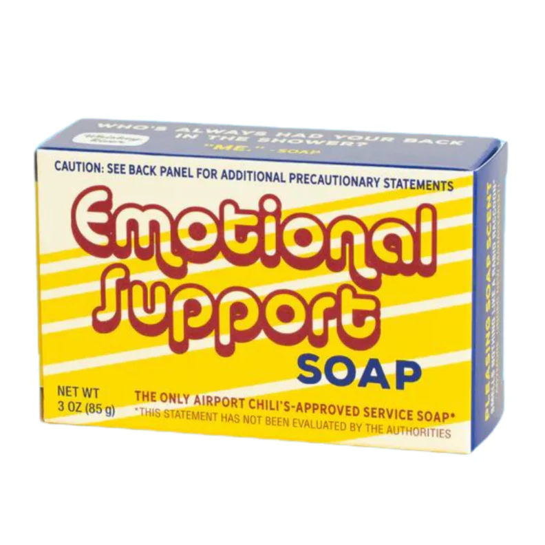 Emotional Support Triple Milled Boxed Bar Soap-