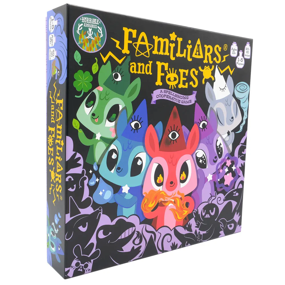 Familiars and Foes Cooperative Board Game