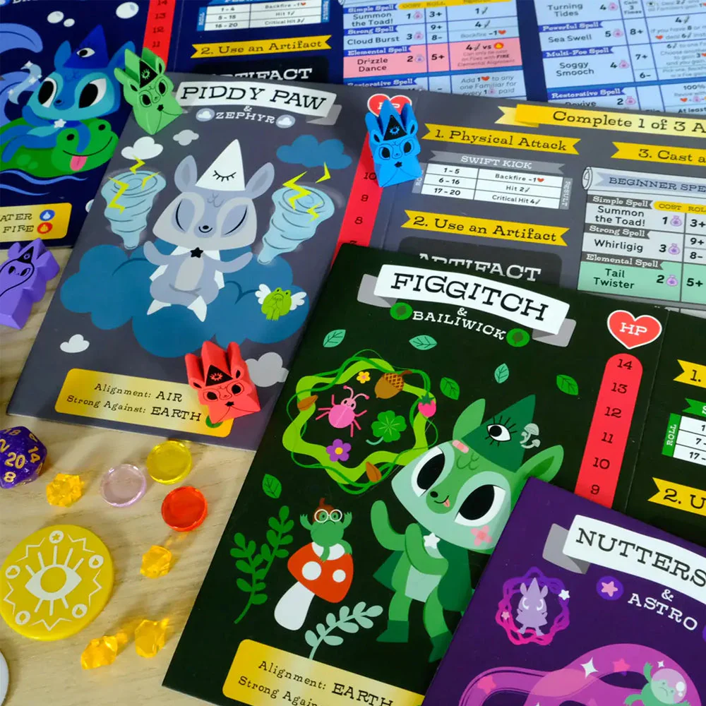 Familiars and Foes Cooperative Board Game - Image 4