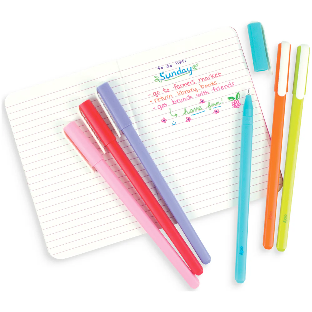 Fine Lines Gel pens set of 6 - Image 3