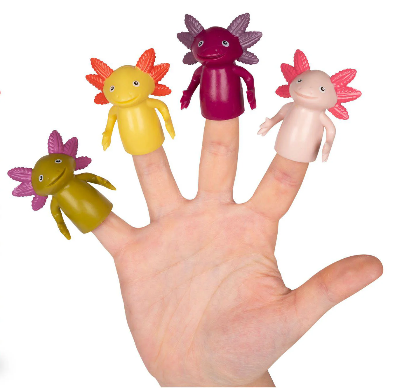 Finger Axolotl - 1 random color