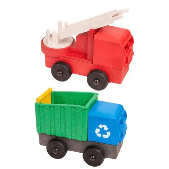 Fire and Recycling Truck 2 Pack - Image 3