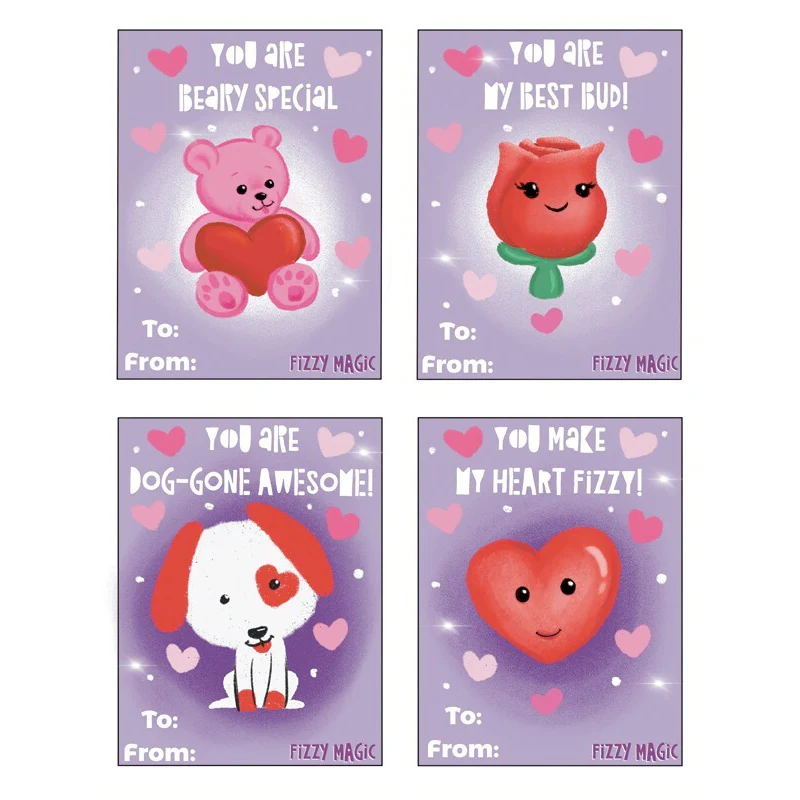 Fizzy Magic Valentine - includes 1 random style - Image 3