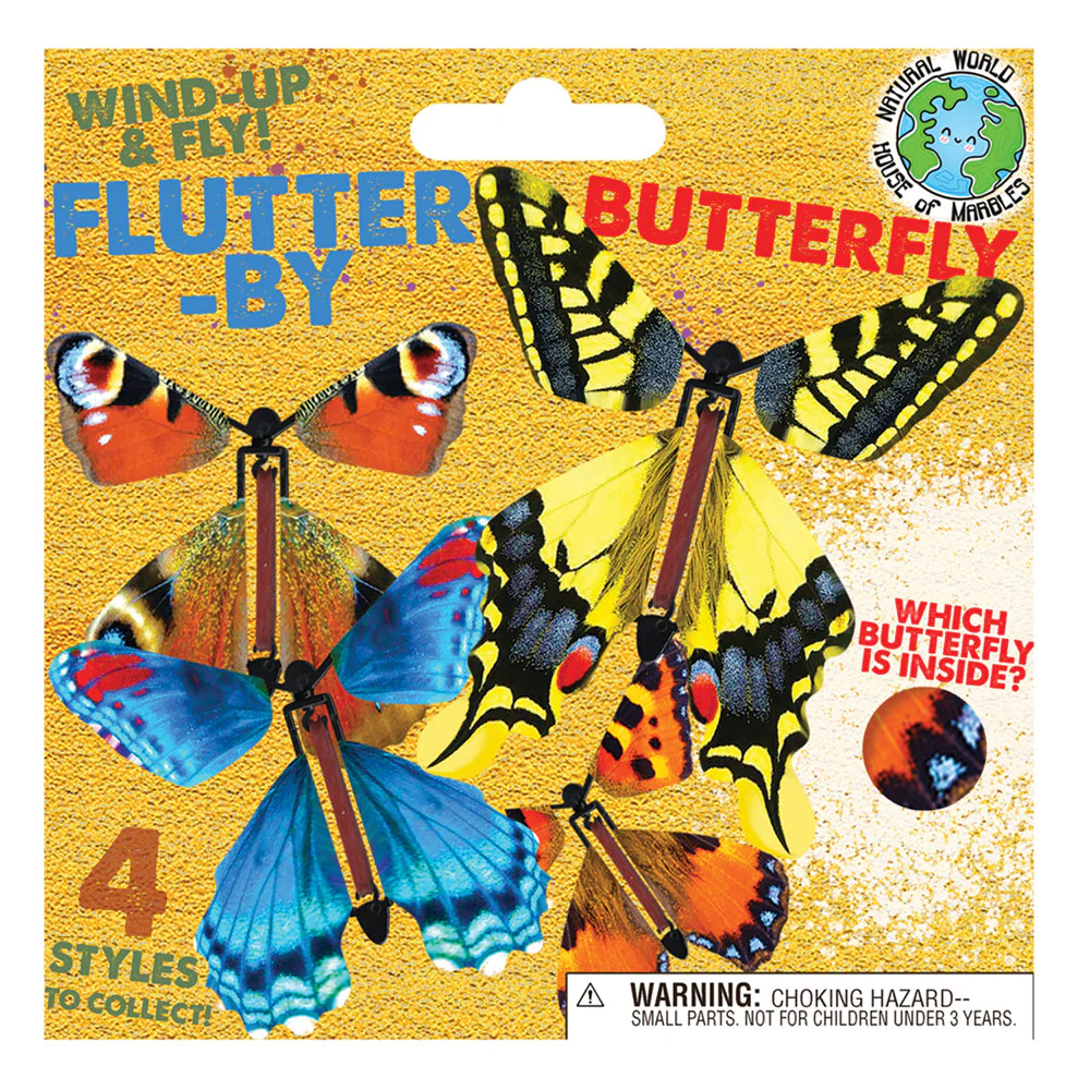 Flutter-by Butterfly - 1 Wind up Butterfly