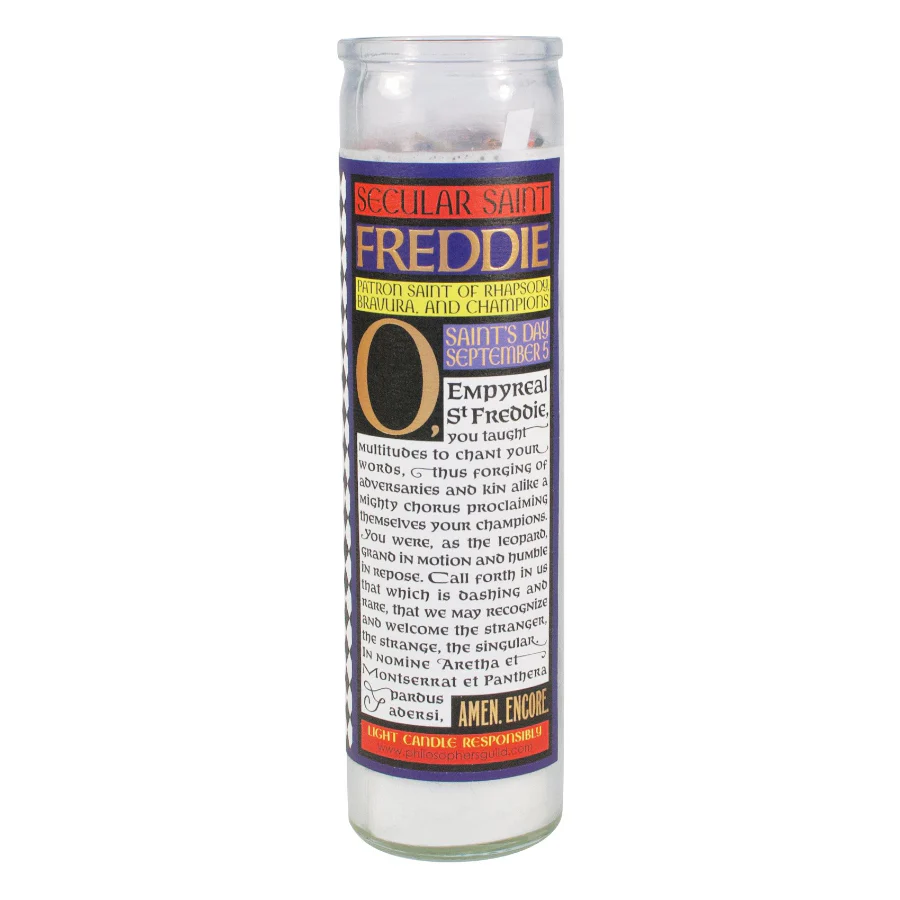 Freddie Mercury Candle- - Image 2