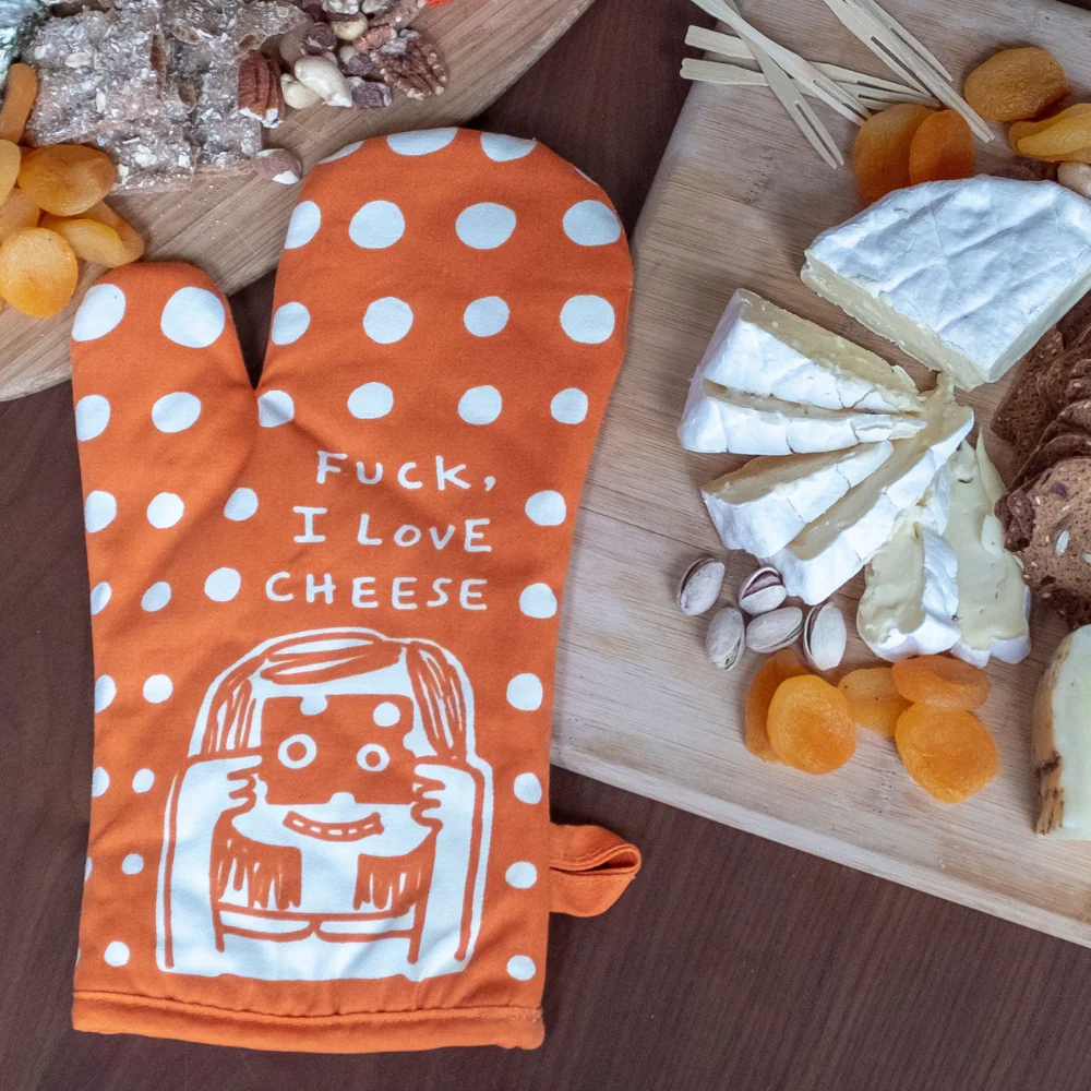 Fu*k, I Love Cheese Oven Mitt - Image 3