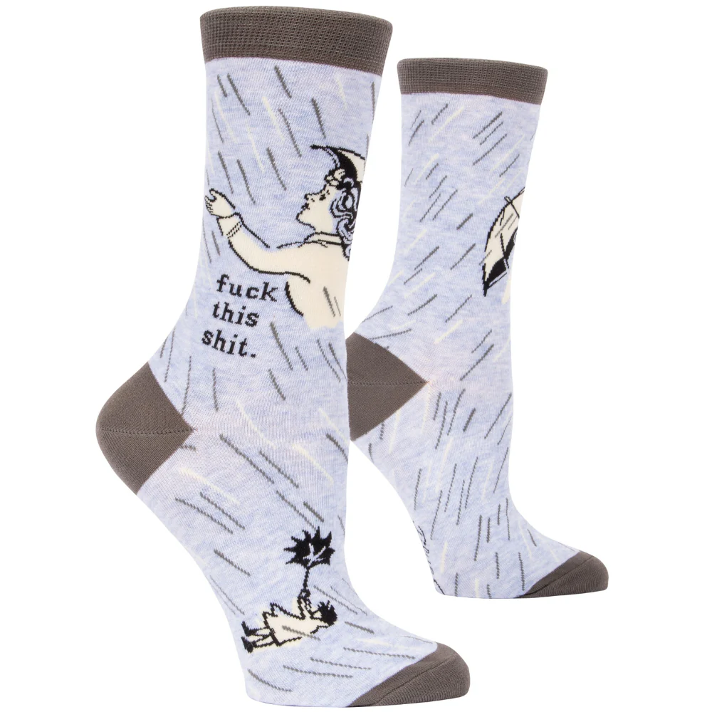 Fuck this Shit Women's Crew Socks