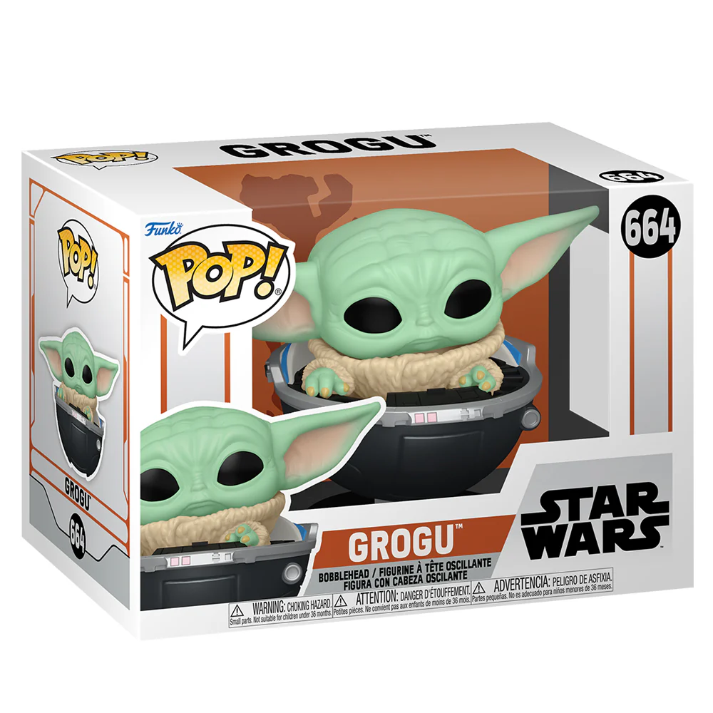 FUNKO POP! VINYL: Star Wars: The Mandalorian - Grogu w/Prama - Image 2