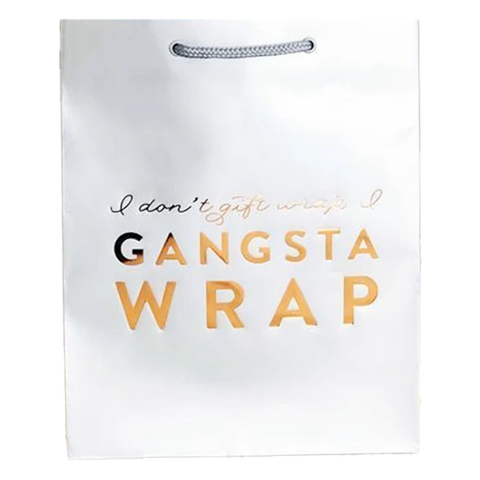 Gangsta Wrap Gift Bag