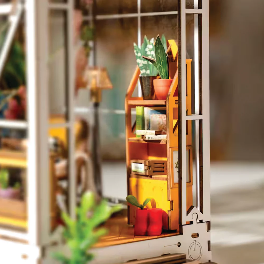 Garden House DIY Book Nook Shelf Insert - Image 4