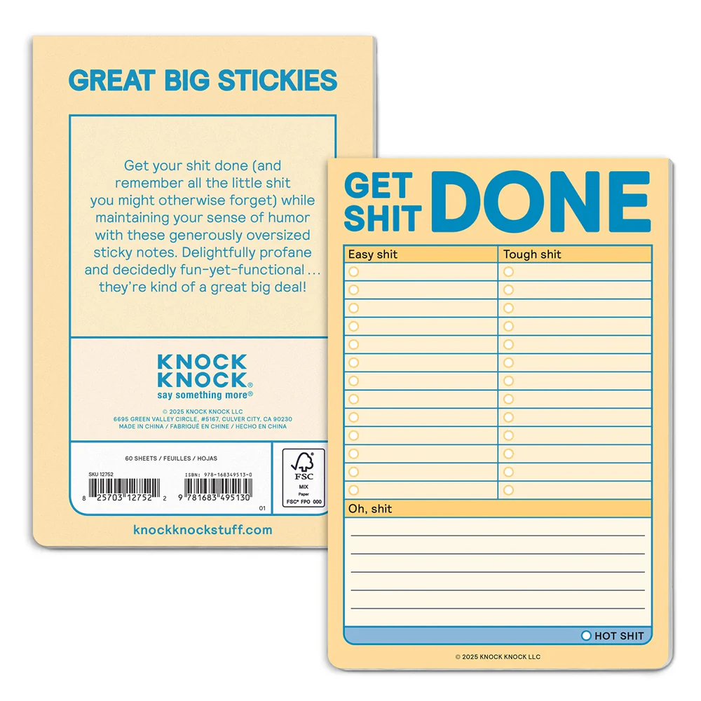 Get Shit Done Great Big Stickies (Pastel) - Image 2