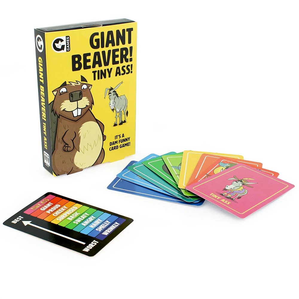 Giant Beaver! Tiny Ass! - A Dam Funny Card Game
