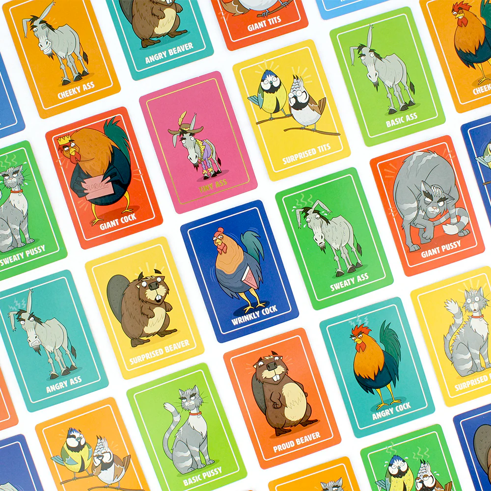 Giant Beaver! Tiny Ass! - A Dam Funny Card Game - Image 2
