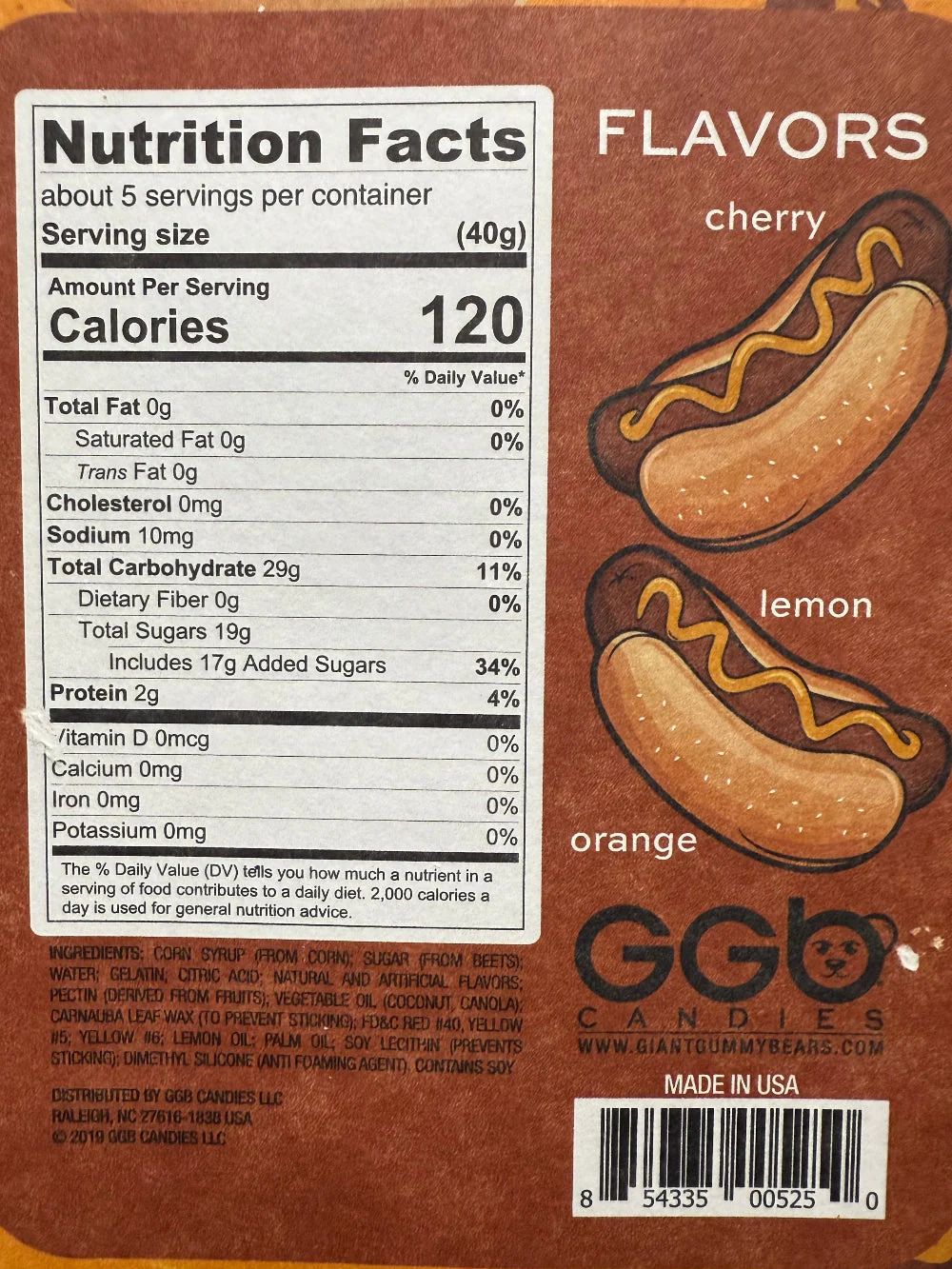 Giant Gummy Hot Dog - Image 3