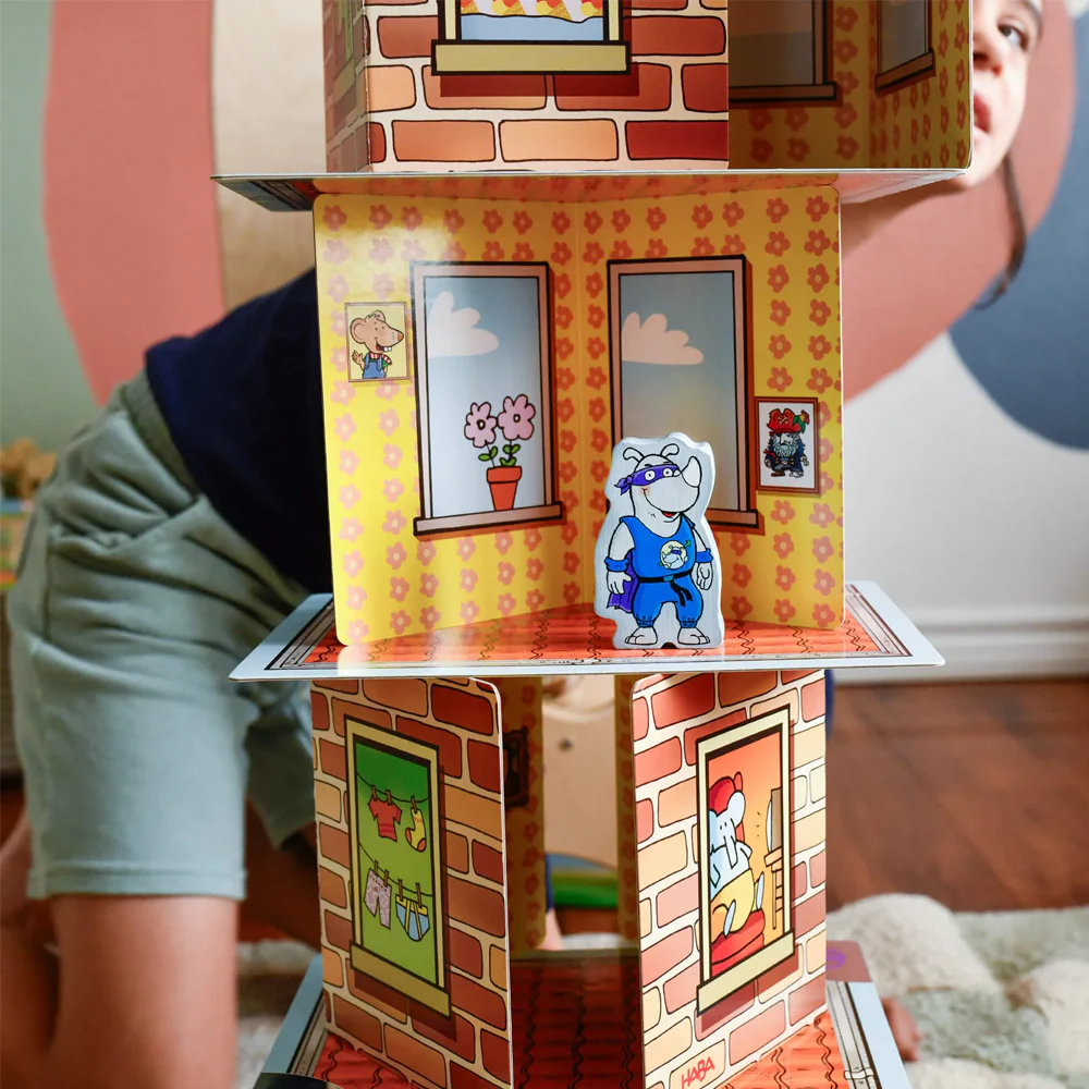 Giant Rhino Hero XXL Stacking Cards Game - Image 2
