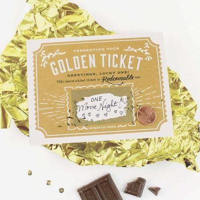 Golden Ticket Scratch-off Card - Image 3