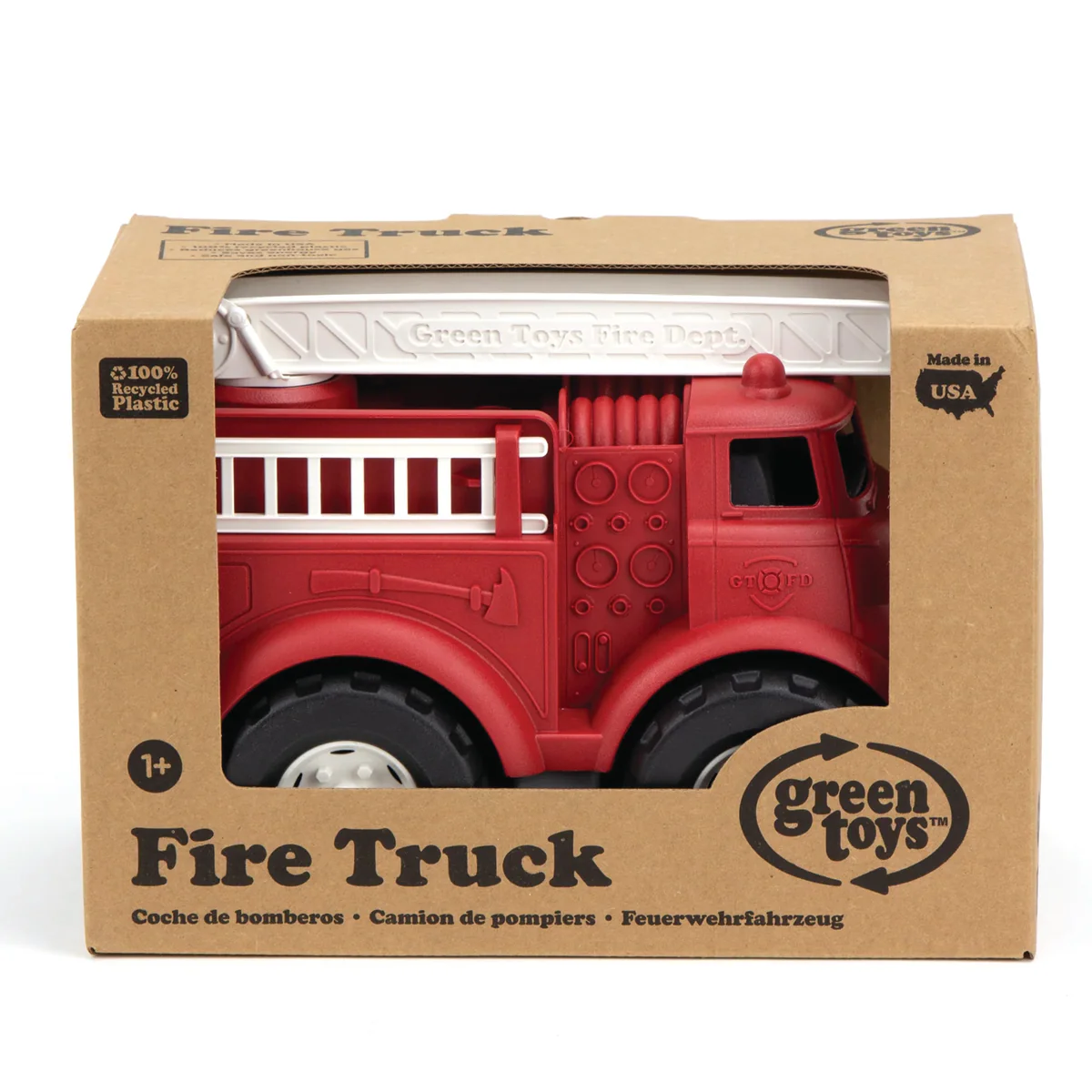 Green Toys Fire Truck USA - Image 2