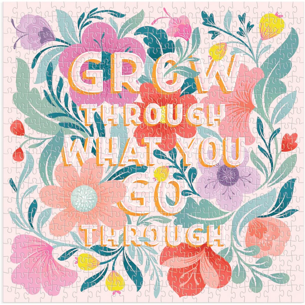 Grow Through What You Go Through 500 Piece Puzzle- - Image 2