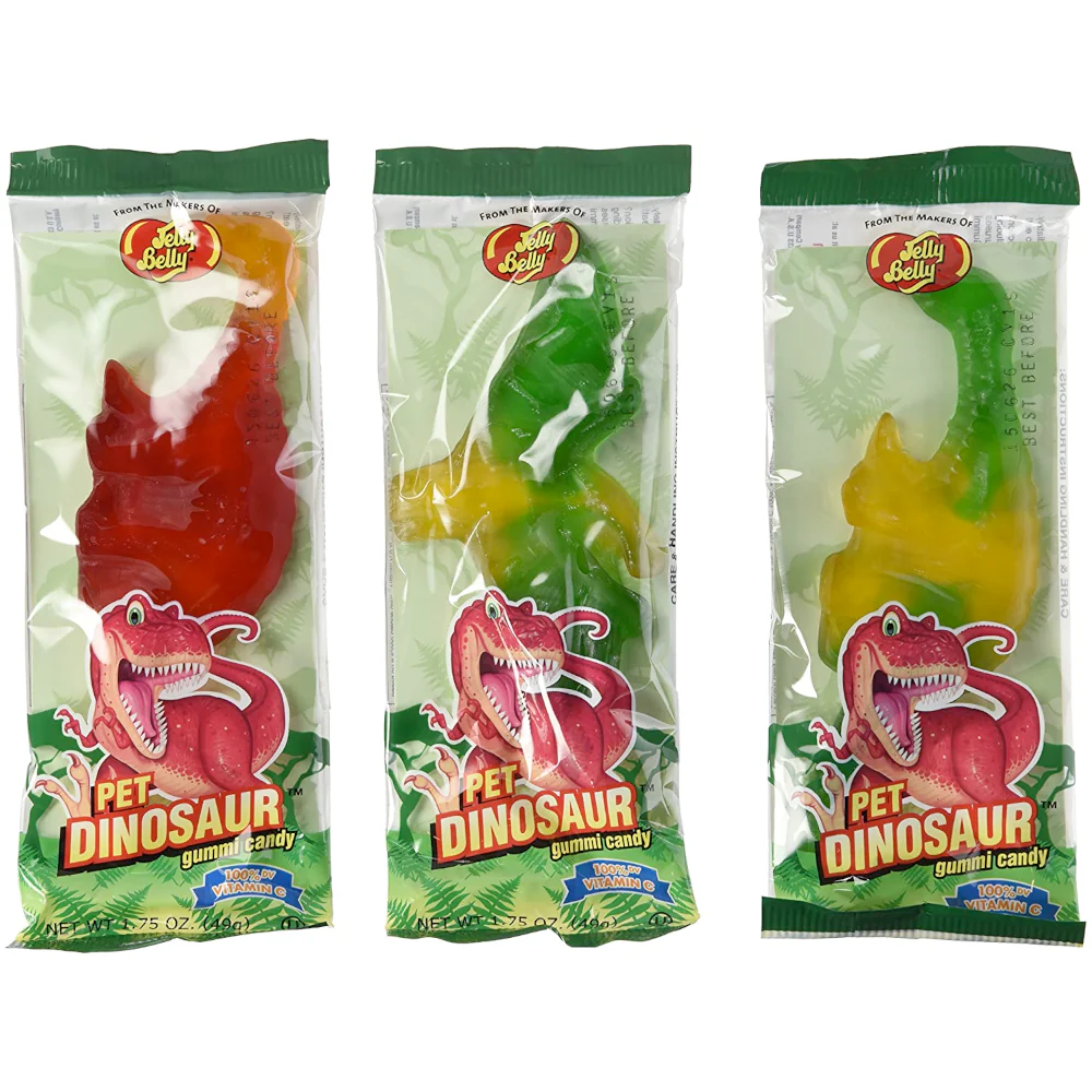 Gummi Pet Dinosaur - 1 random style 1.75 oz