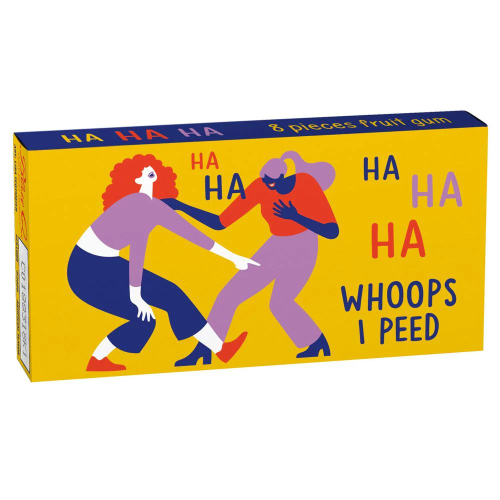 Ha Ha Ha Whoops I peed Gum