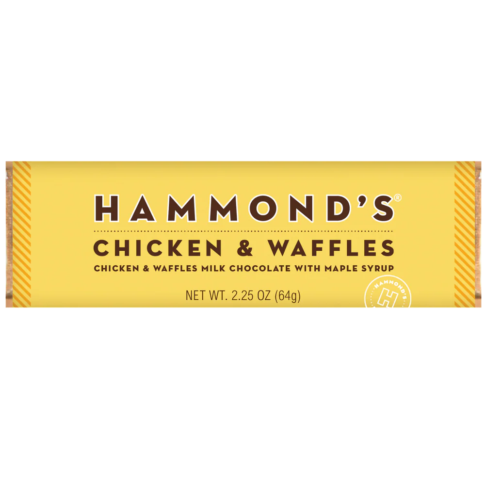 Hammond's Chicken & Waffles 2.25oz Candy Bar