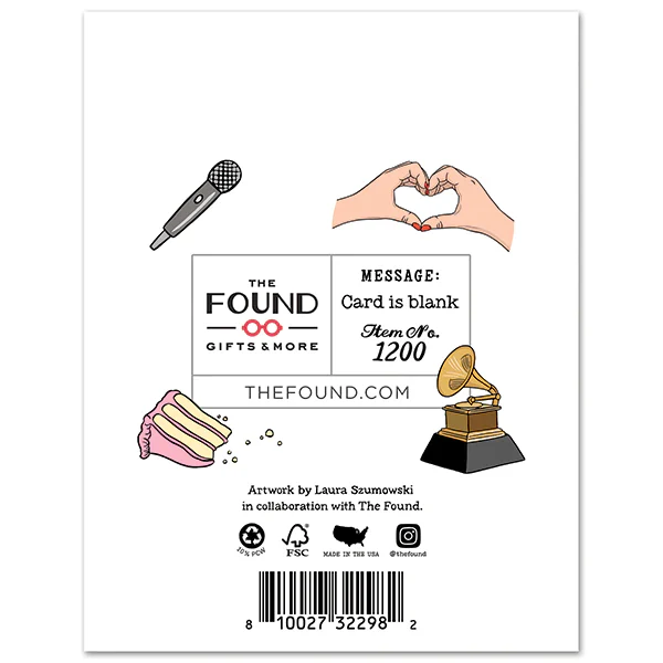 Taylor Birthday Card - Image 2