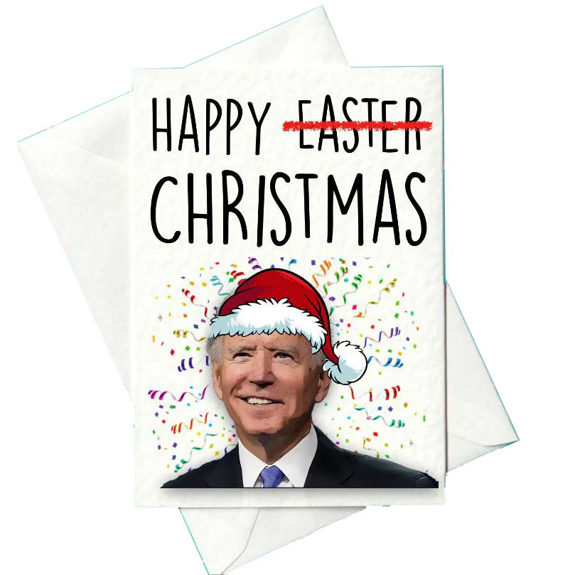 Happy Christmas - Joe Biden Card