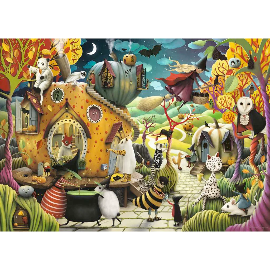 Happy Halloween 1000pc puzzle - Image 2