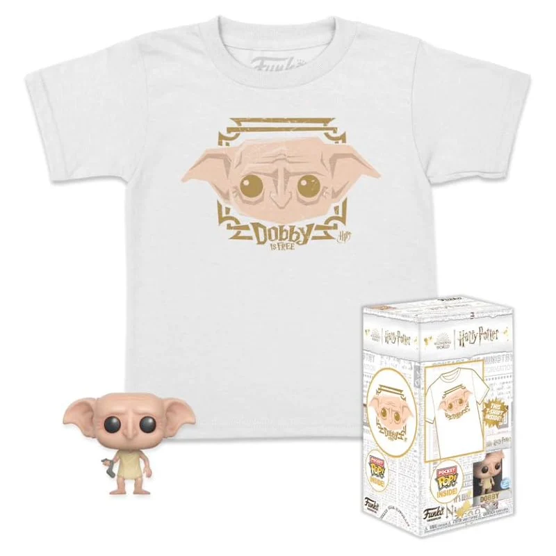 Harry Potter FREE Dobby Youth Shirt + Pocket Pop