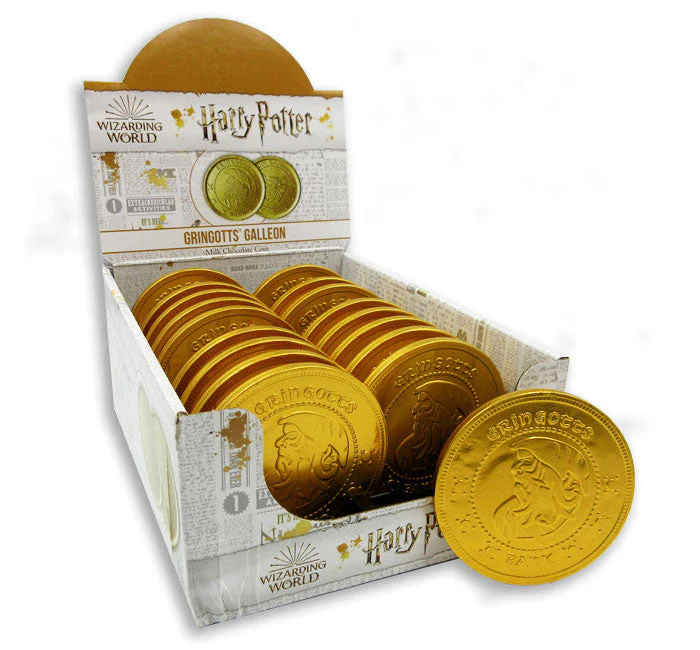 Harry Potter Gringotts Galleon (.81 oz Chocolate coin) - Image 2