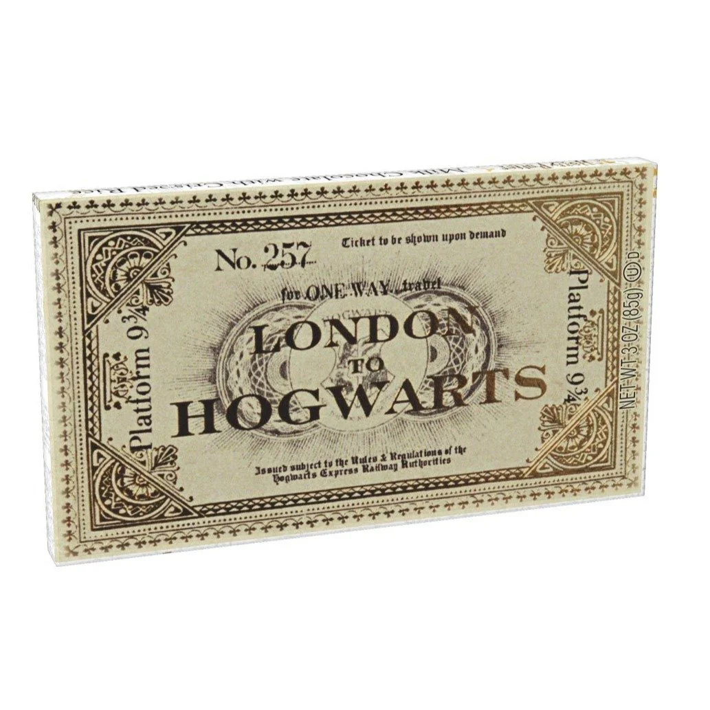 Harry Potter™ Platform 9 3/4 Ticket To Hogwarts Chocolate Bar