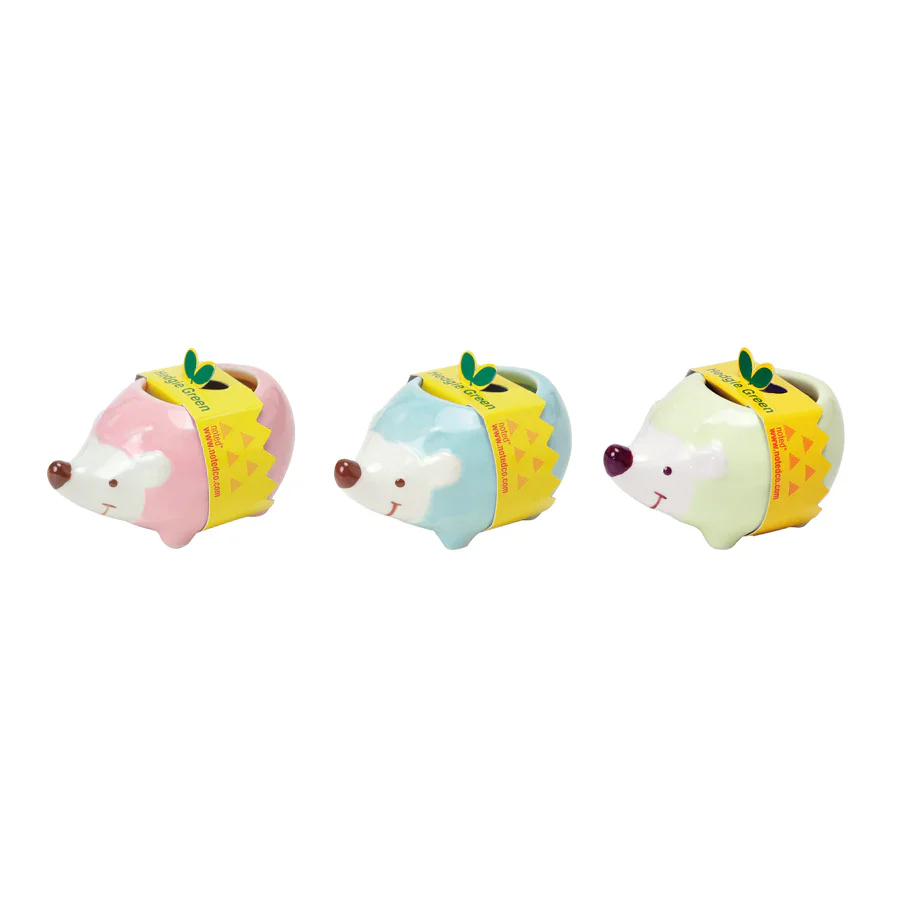 Hedgie Green planter - 1 random color - Image 2