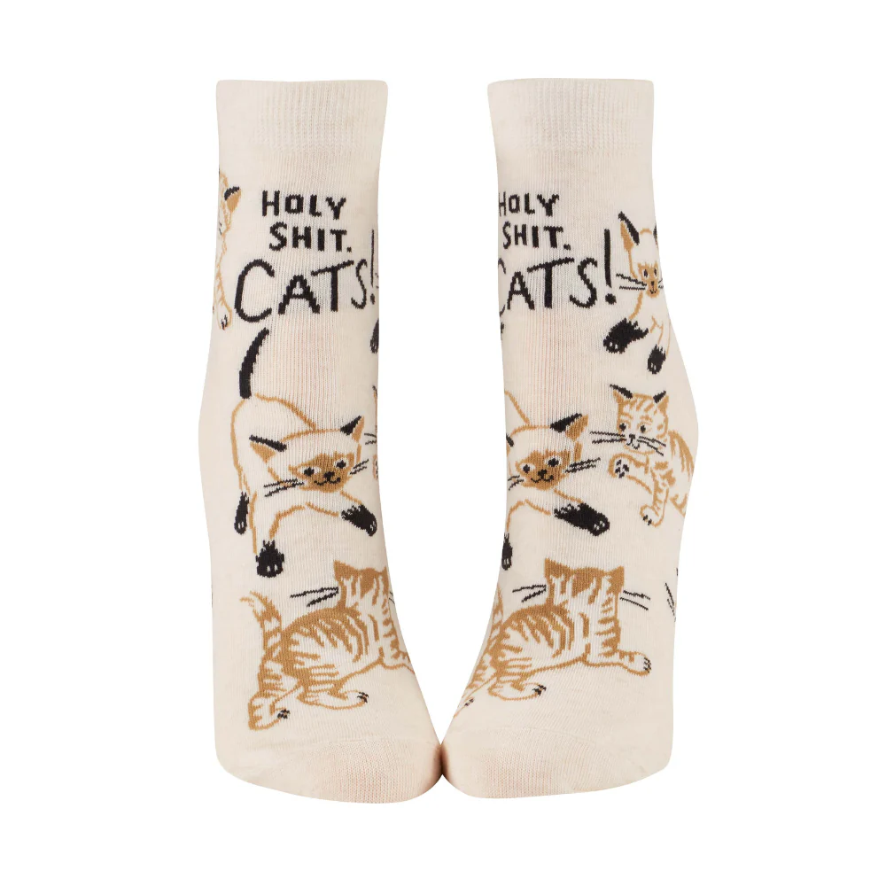 Holy Sh*t, Cats! Women's Ankle Socks