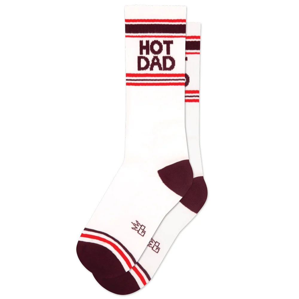 Hot Dad Gym Crew Socks