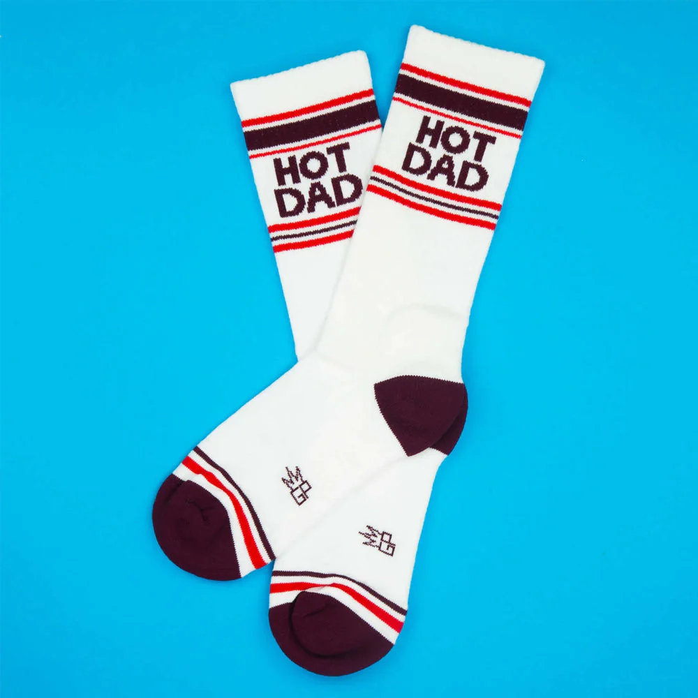 Hot Dad Gym Crew Socks - Image 2
