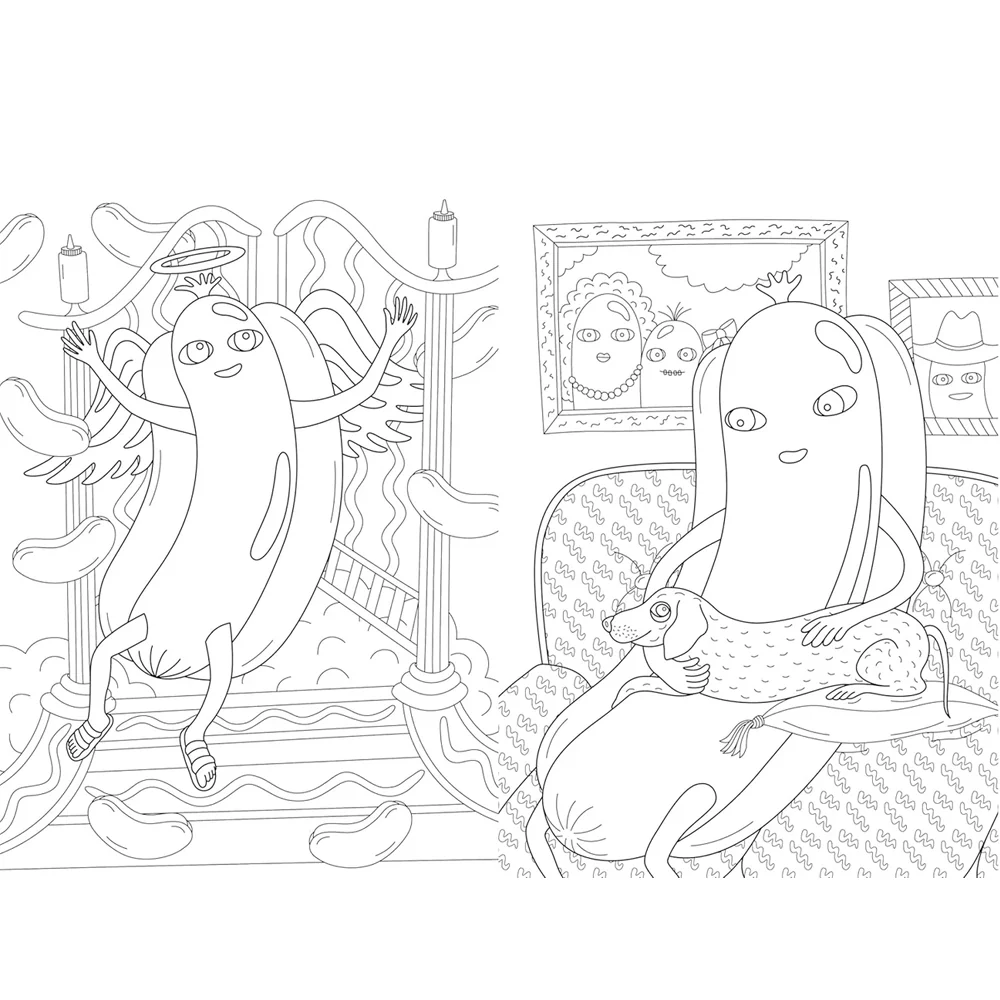 Hot Dog Coloring and Activity Book - Image 3