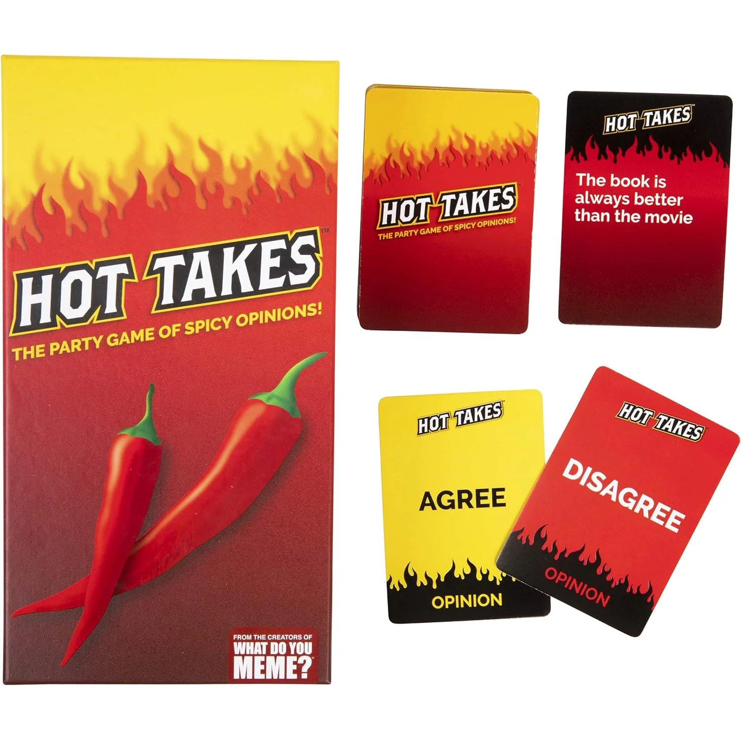 Hot Takes Game - Party Game of Spicy Opinions
