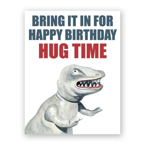 Hug Time Birthday Card