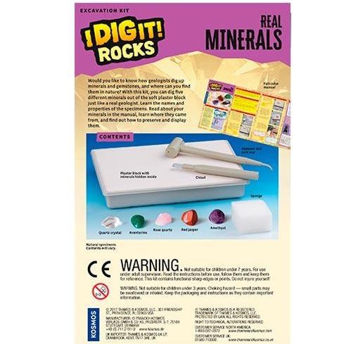 I Dig It! Rocks - Real Minerals Excavation Kit - Image 4