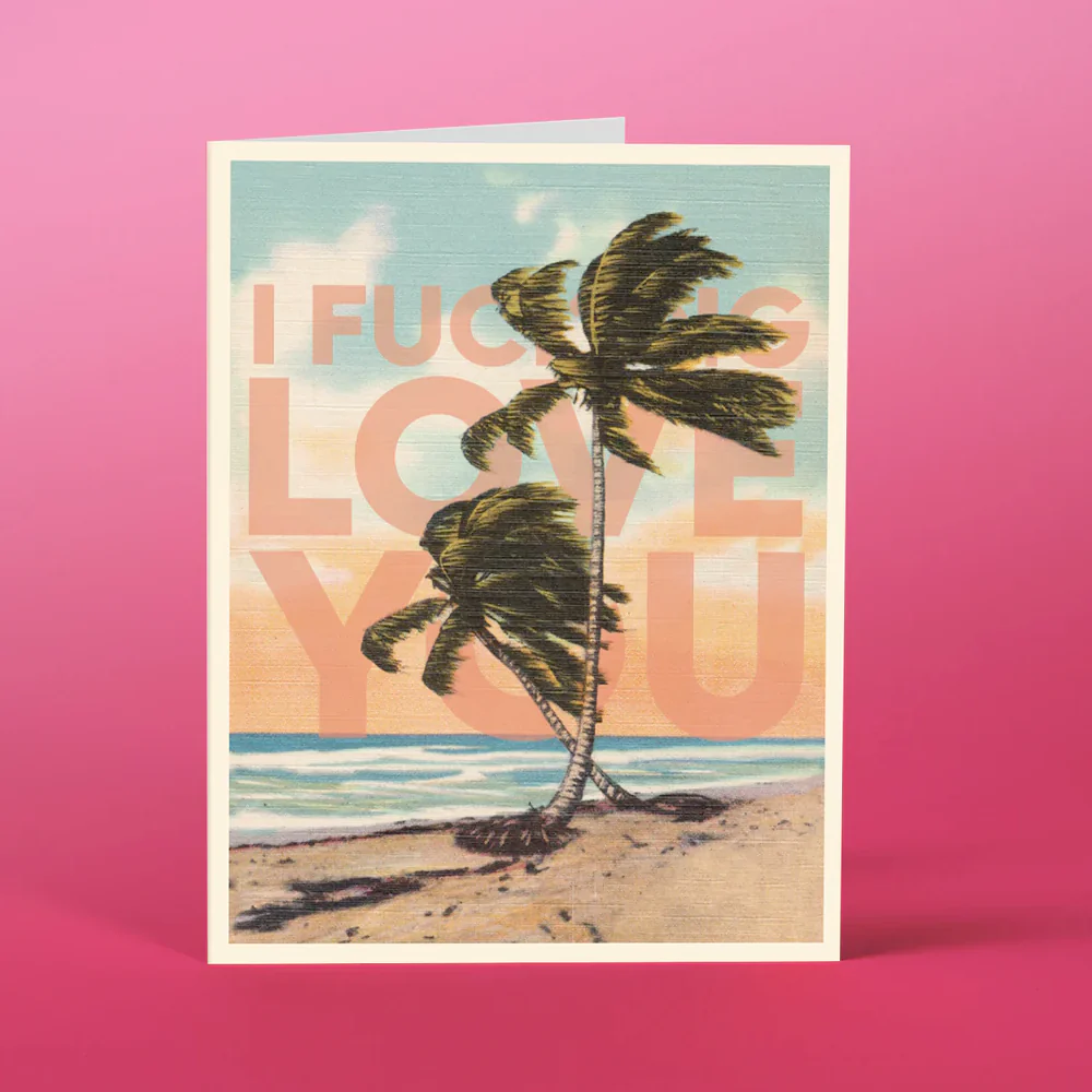 I F-ing Love You Palms Card - Image 2