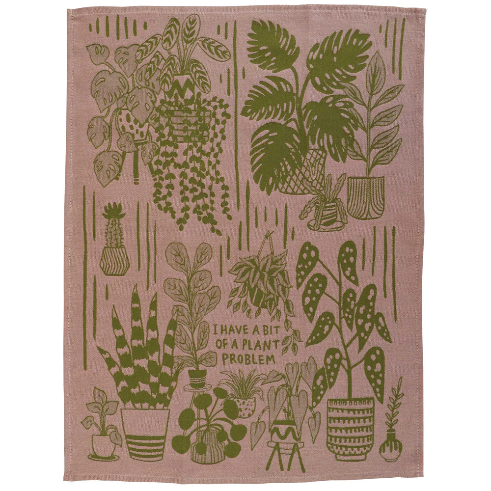 I Have a Plant Problem Woven Dish Towel - Image 2