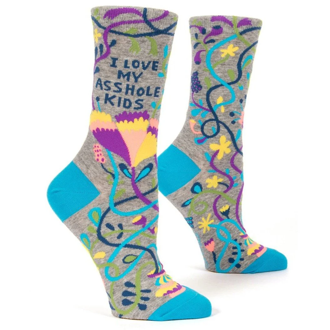 I love my Asshole kid's Women's Socks
