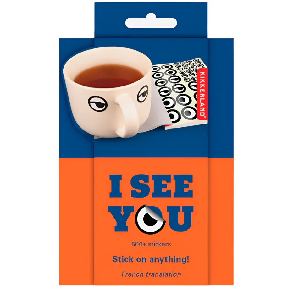 I See You Sticker Book - 500 Eye Stickers