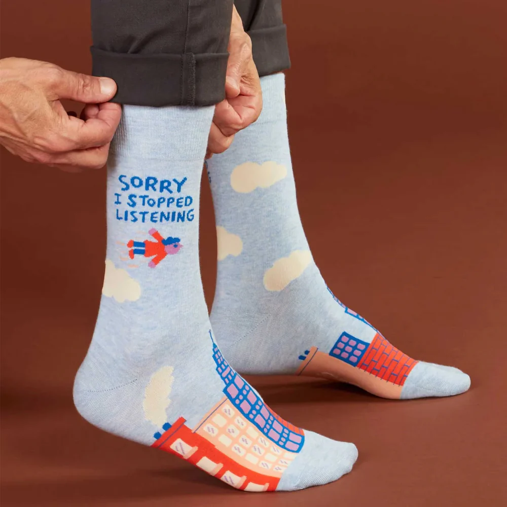 I Stopped Listening Men's Socks - Image 2