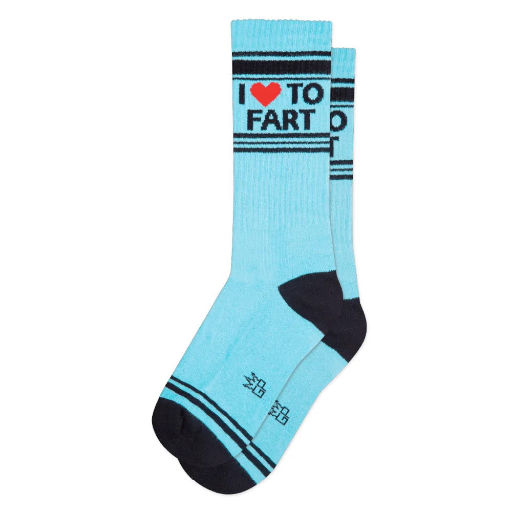 I ❤️ To Fart Socks
