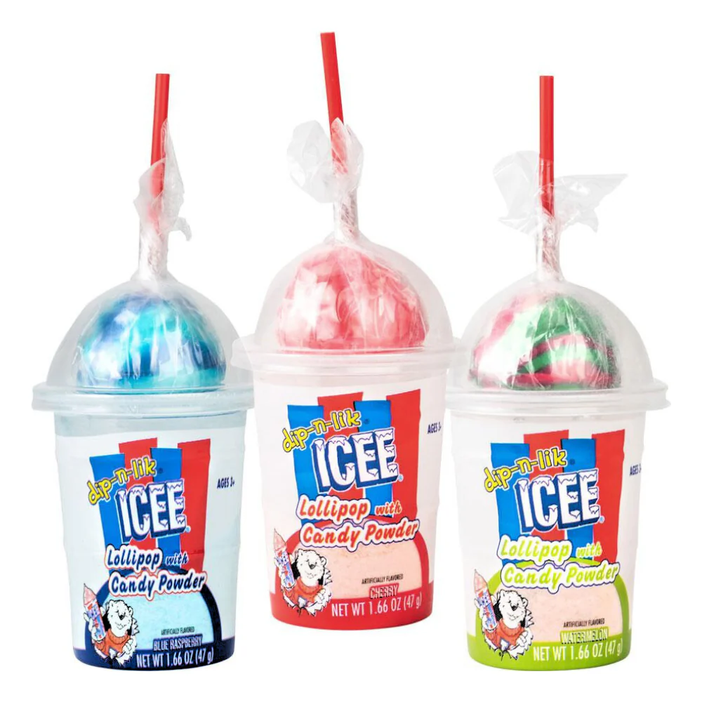 Icee Dip-n-lik Lollipop and candy - 1 pc - Image 2
