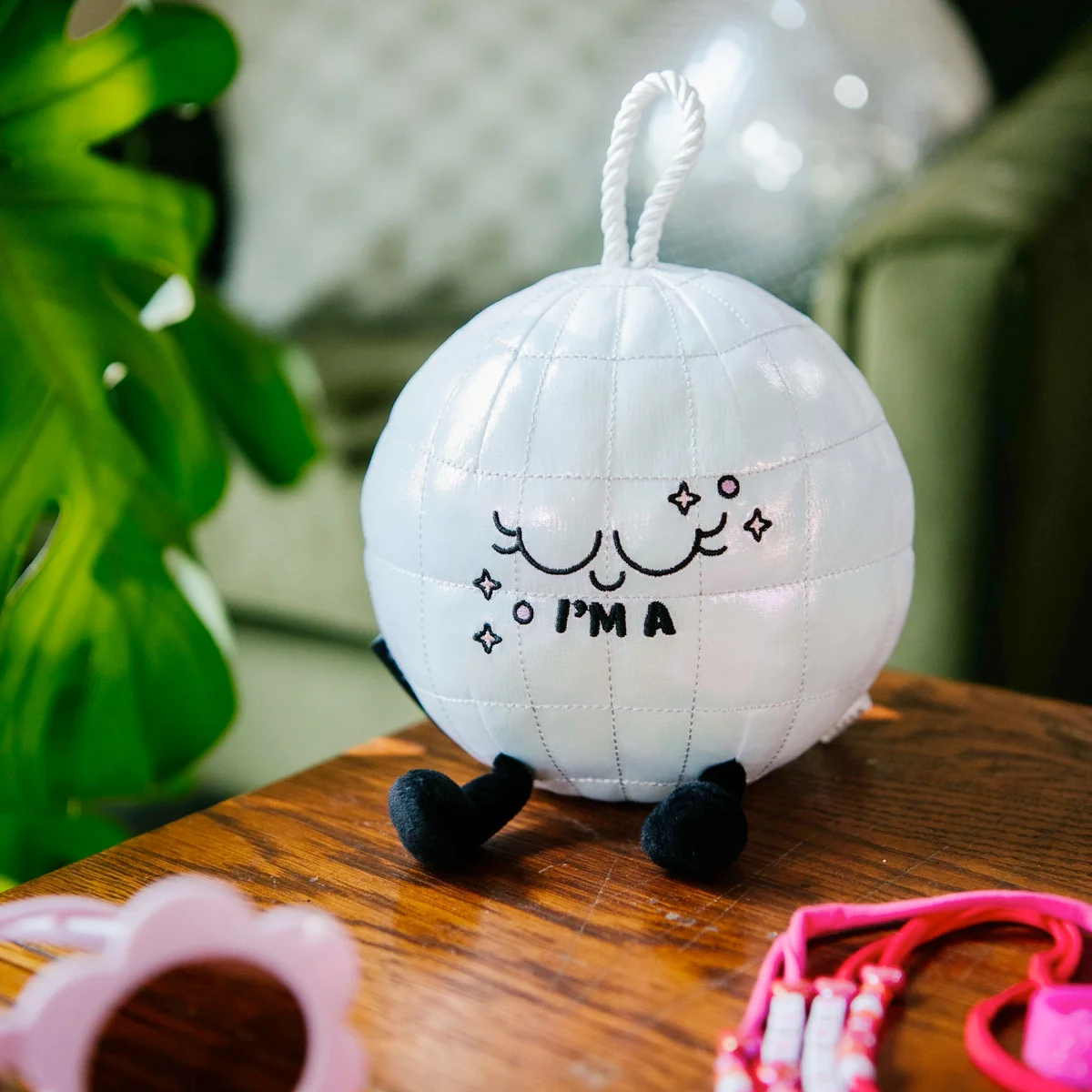 I'm A ___ Disco Mirrorball plushie - Image 2