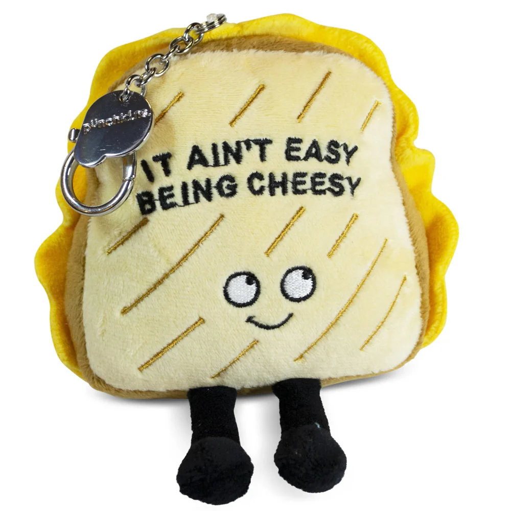 It Ain't Easy Being Cheesy Bag Charm
