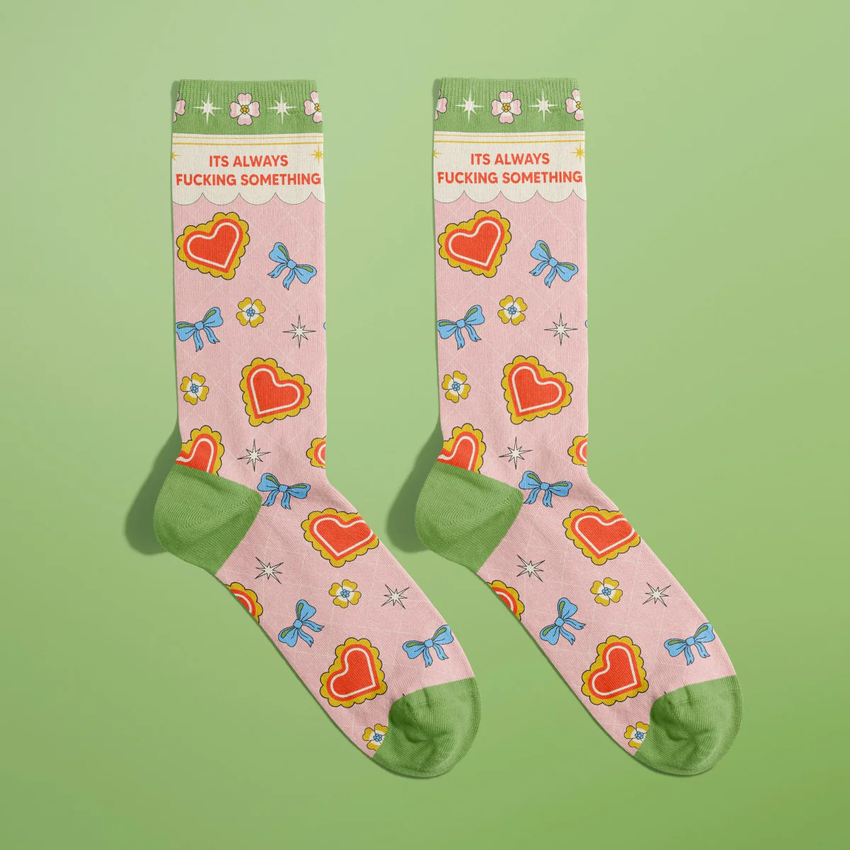 It's Always Fucking Something Socks - Image 2