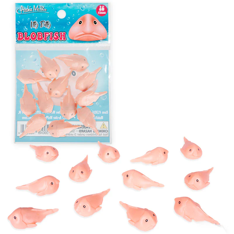 Itty Bitty Blobfish - set of 12